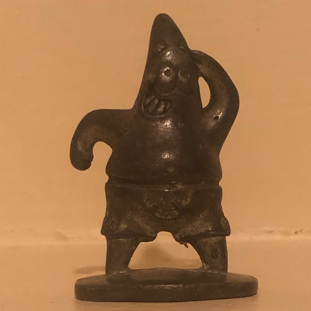 Patrick Star 2005 Spongebob SquarePants Monopoly Game Piece Mover Pewter